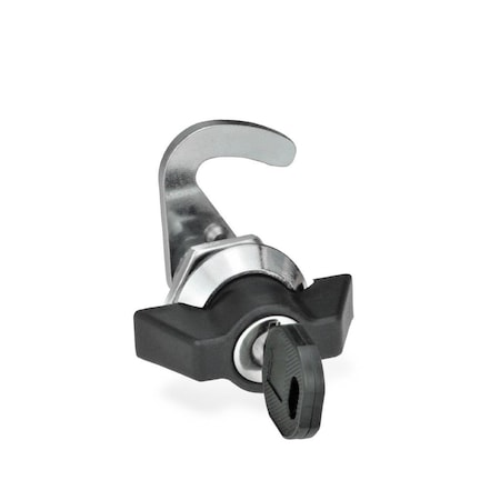 J.W. Winco JW Winco GN115.8-SUK-18-H1-CR-1 Cam Latch, Hook Style 115.8-SUK-18-H1-CR-1